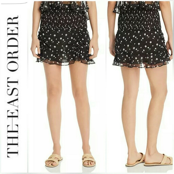 The East Order Dresses & Skirts - NEW Smocked Ruffel Floral Skirt- The East Order